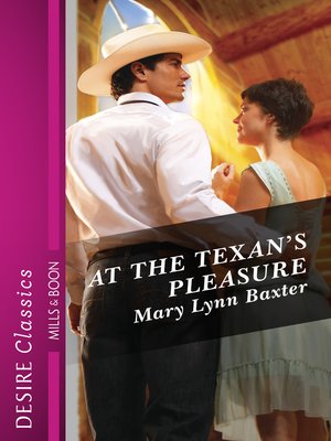 cover image of At the Texan's Pleasure